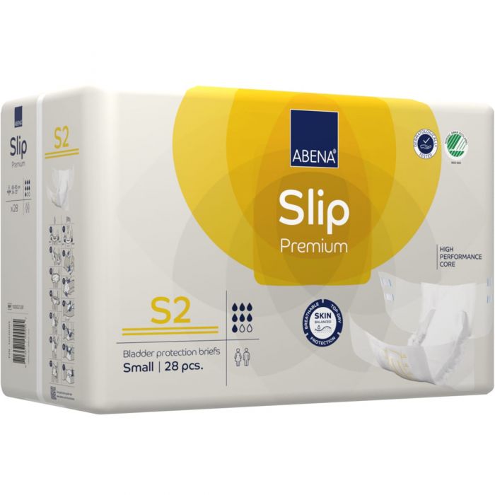 Abena Slip Premium S2 Small (1800ml) 28 Pack - pack left