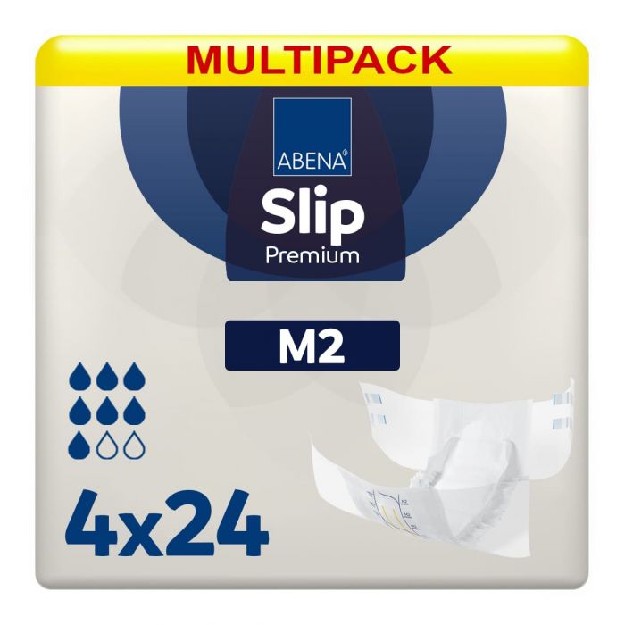 Multipack 4x Abena Slip M2 (2600ml) 24 Pack - mobile