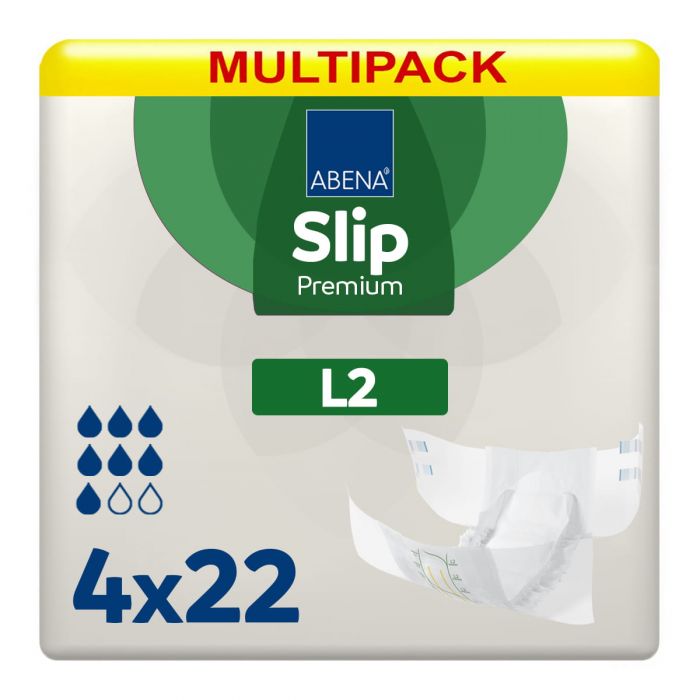 Multipack 4x Abena Slip L2 (3100ml) 22 Pack - mobile