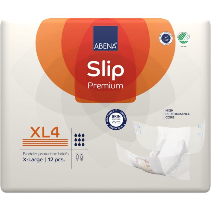 Abena Slip XL4 (4000ml) 12 Pack - front
