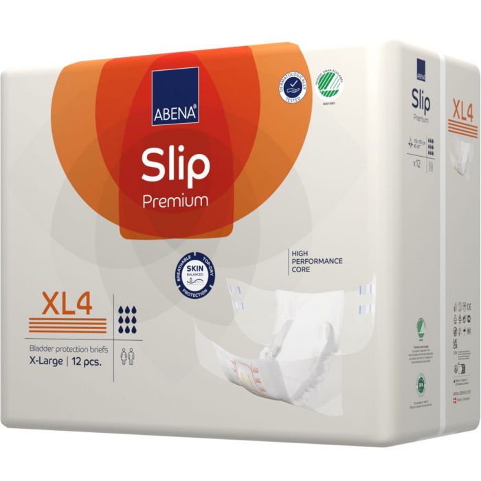 Multipack 4x Abena Slip Premium XL4 XL (4000ml) 12 Pack