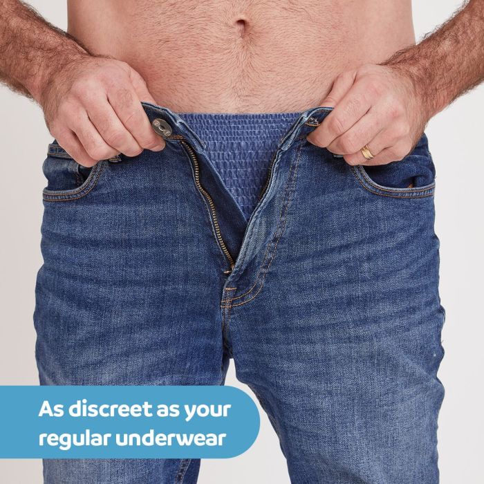 Multipack 6x Vivactive Men Active Fit Underwear Medium (1700ml) 9 Pack - discreet