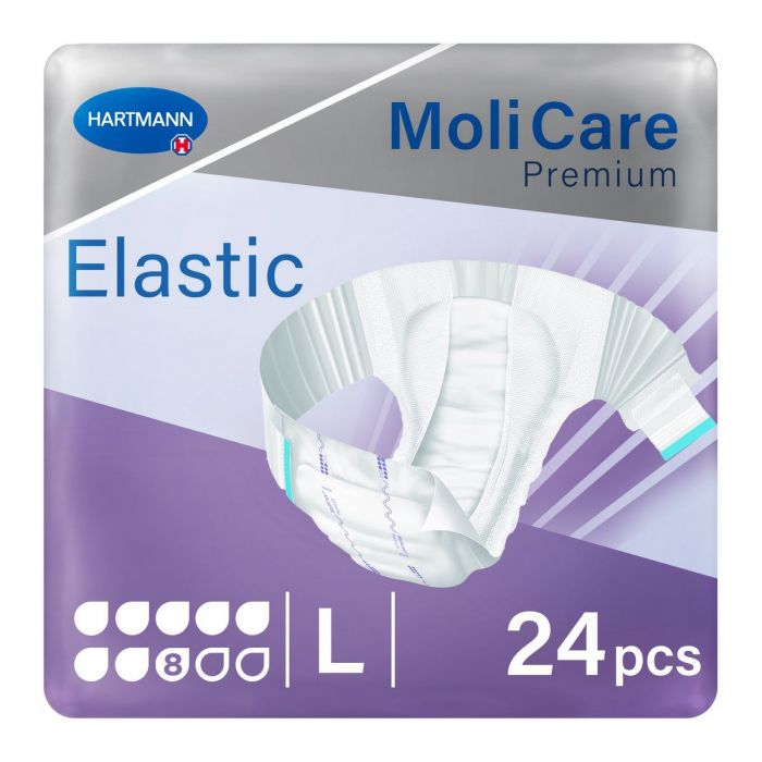 MoliCare Premium Elastic Super Plus Large (3299ml) 24 Pack - mobile