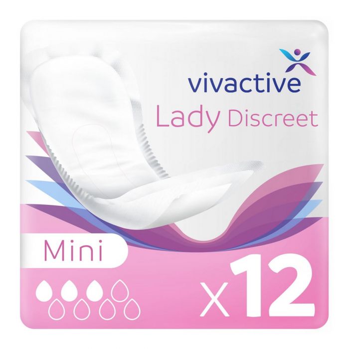Vivactive Lady Discreet Mini (320ml) 12 Pack - Mobile