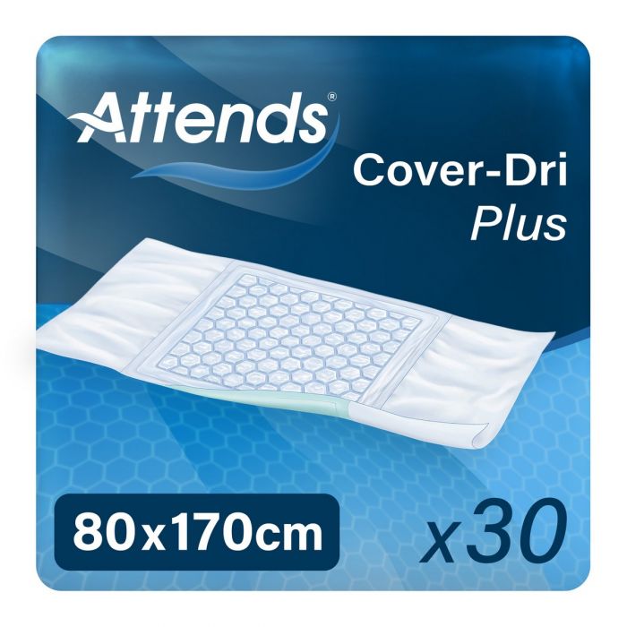 Attends Cover-Dri Plus 80x170cm (1783ml) 30 Pack