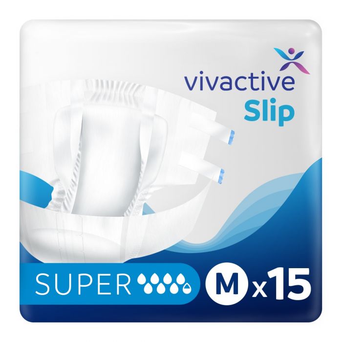 Vivactive Slip Super Medium (3600ml) 15 Pack - mobile