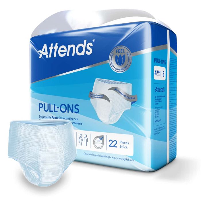 Attends Pull-Ons 4 Small (1190ml) 22 Pack