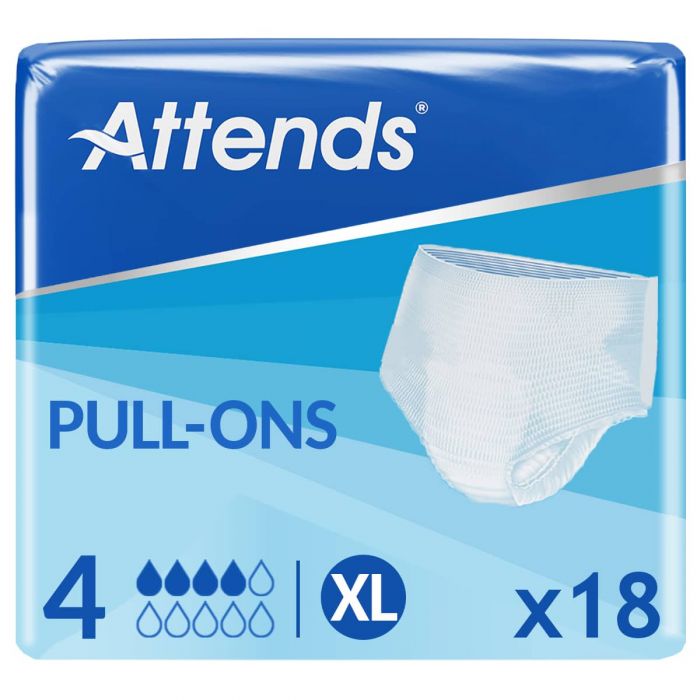 Attends Pull-Ons 4 X Large (900ml) 18 Pack - mobile