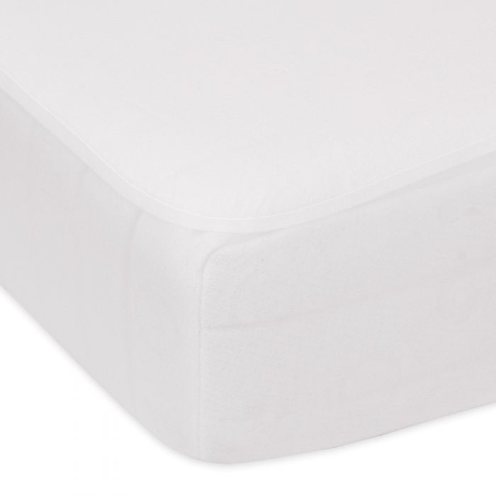 100% Cotton Fitted Mattress Protector - Double