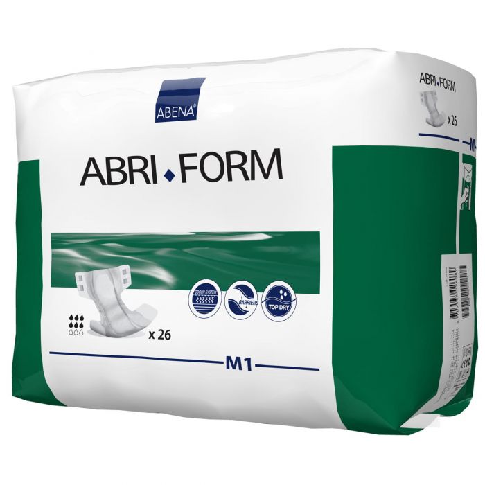 Multipack 4x Abena Abri-Form Comfort M1 Medium (1800ml) 26 Pack