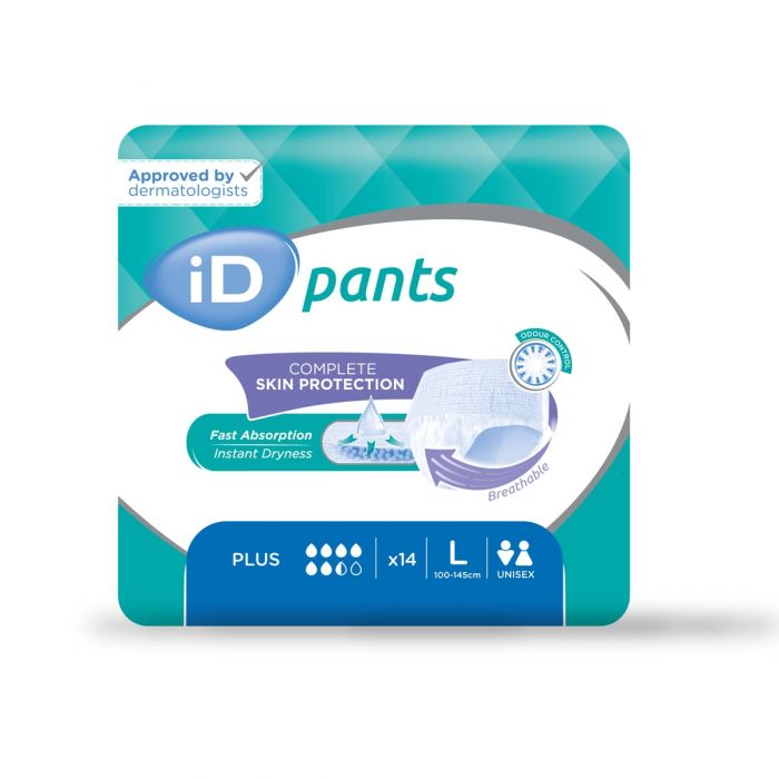 iD Pants Plus Large (1590ml) 14 Pack