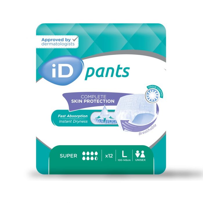 iD Pants Super Large (1950ml) 12 Pack - pack