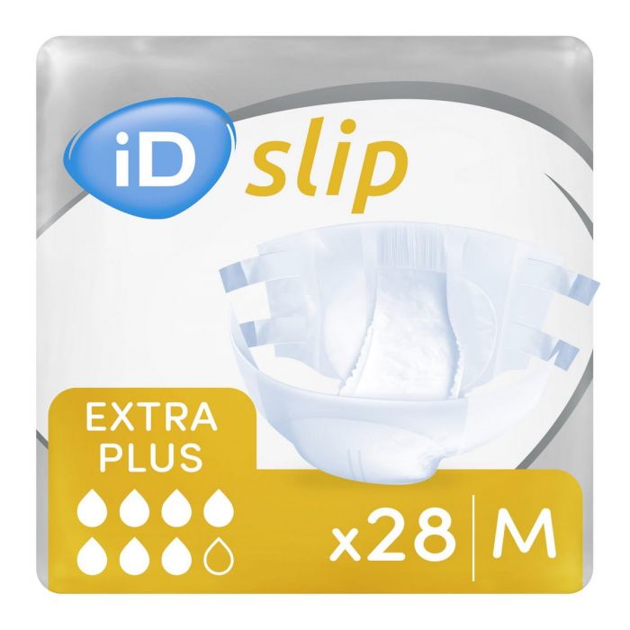 iD Expert Slip Extra Plus Medium PE Backed (2600ml) 28 Pack