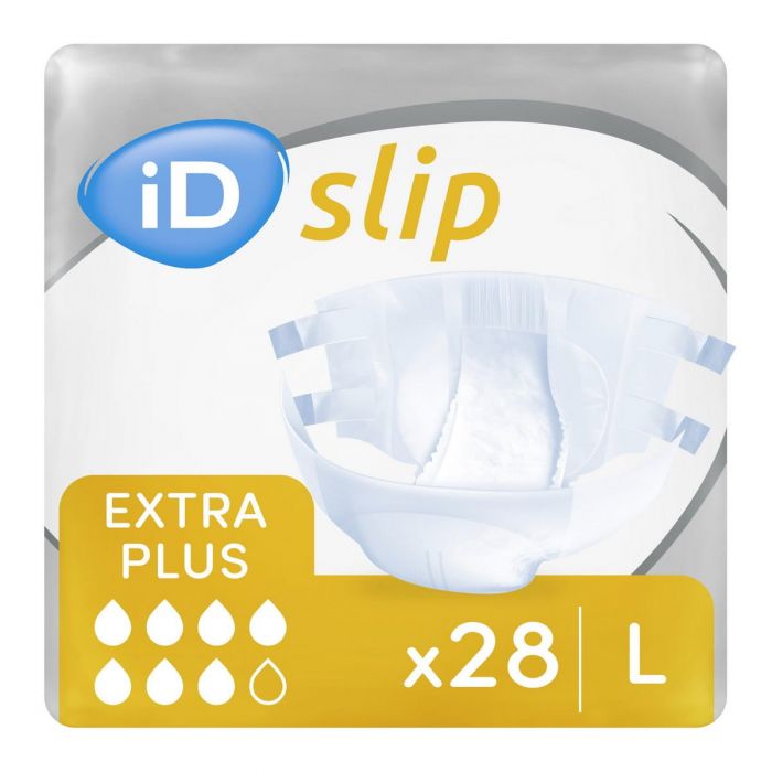 iD Expert Slip Extra Plus Large PE Backed (2950ml) 28 Pack
