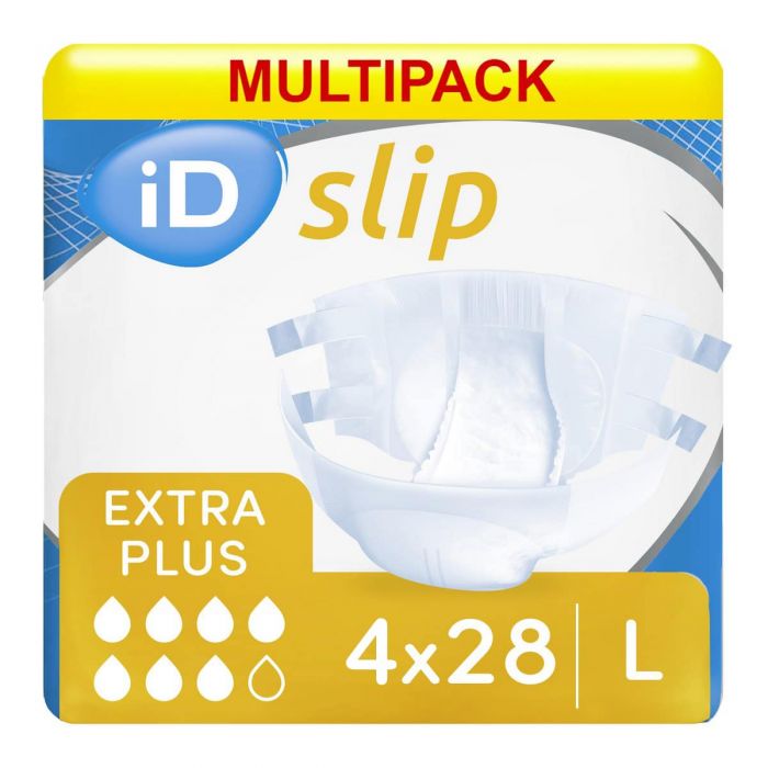 Multipack 4x iD Expert Slip Extra Plus Large (2950ml) 28 Pack