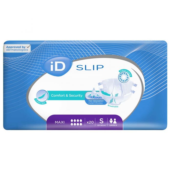 iD Expert Slip Maxi Small (2300ml) 20 Pack