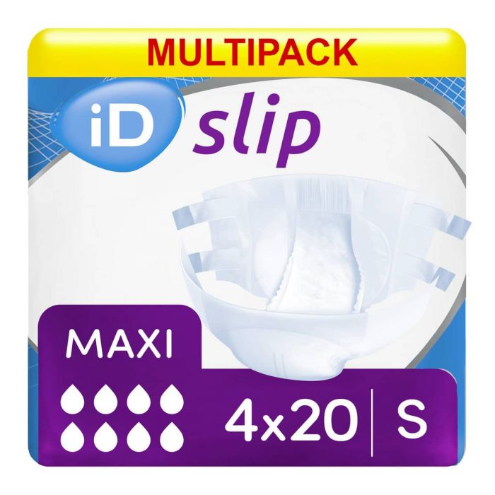 Multipack 4x iD Expert Slip Maxi Small (2300ml) 20 Pack