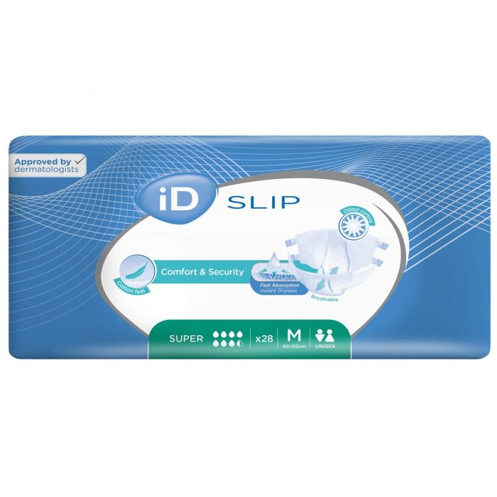 iD Expert Slip Super Medium (3600ml) 28 Pack