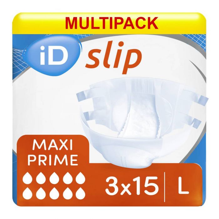 Multipack 3x iD Expert Slip Maxi Prime Large (4880ml) 15 Pack