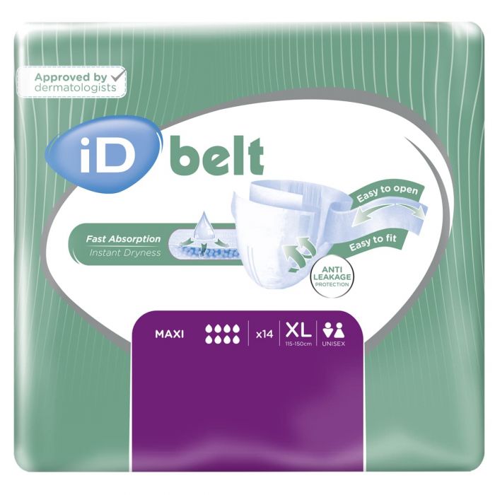 iD Expert Belt Maxi XL (3400ml) 14 Pack