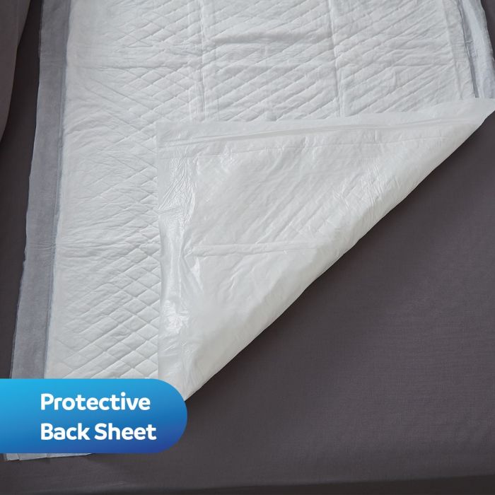 Multipack 12x Vivactive Bed Pads Maxi 60x90cm (2600ml) 10 Pack - protective backsheet