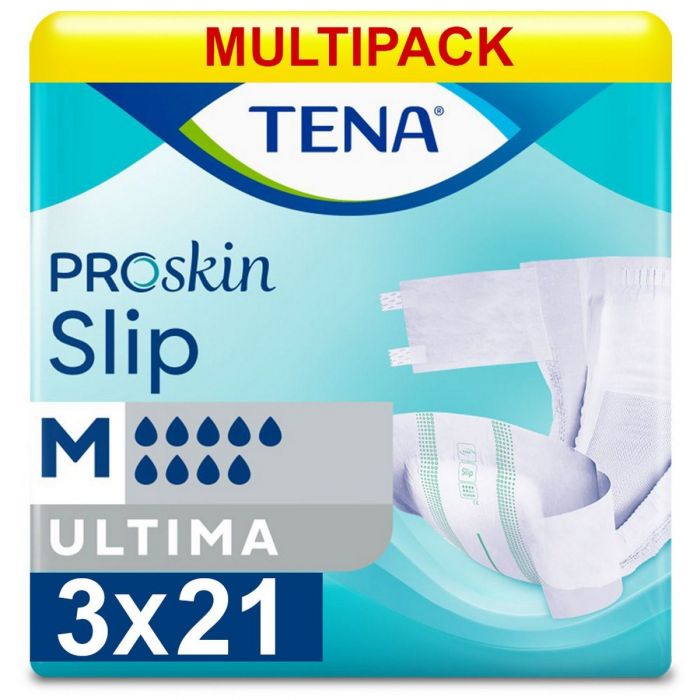 Multipack 3x TENA Slip Ultima Medium (3700ml) 21 Pack