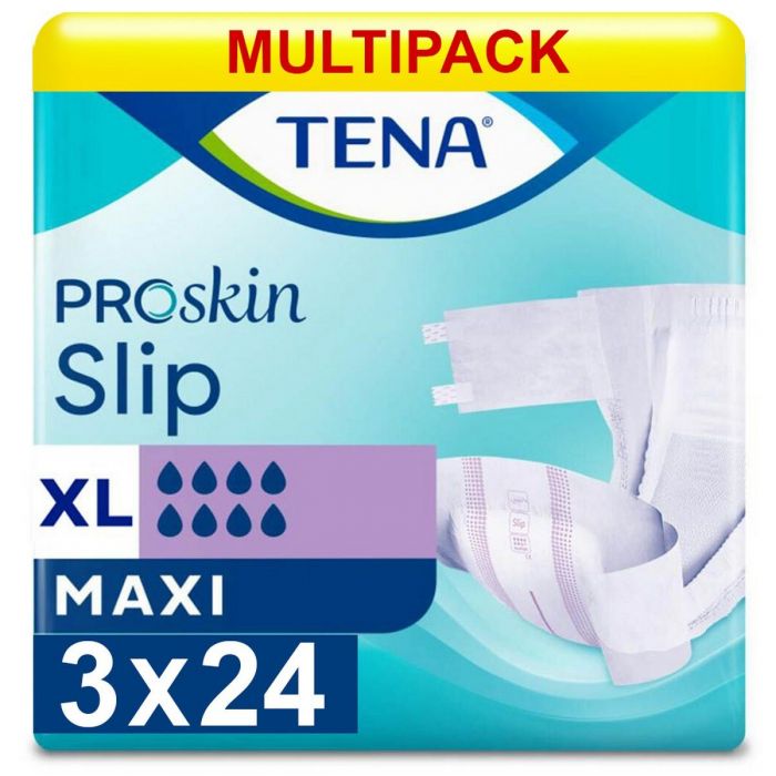 Multipack 3x TENA Slip Maxi XL (3945ml) 24 Pack