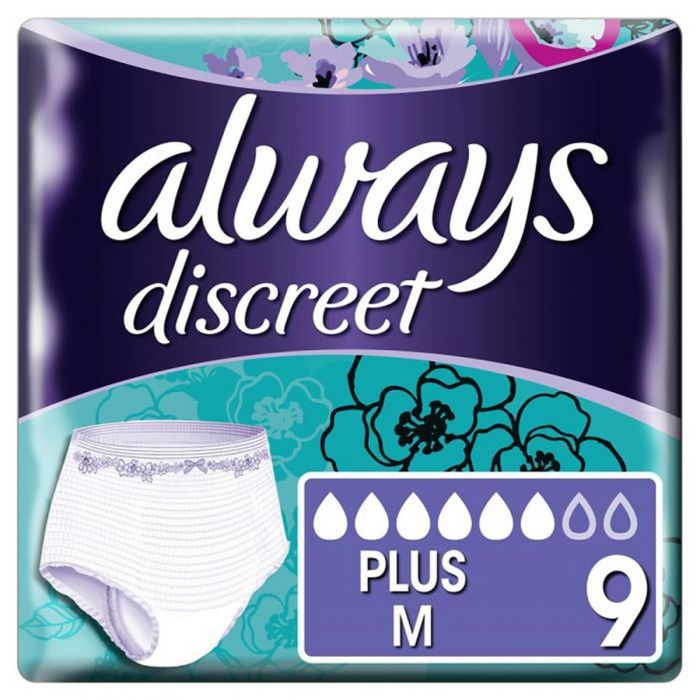 Always Discreet Pants Plus Medium - 9 Pack
