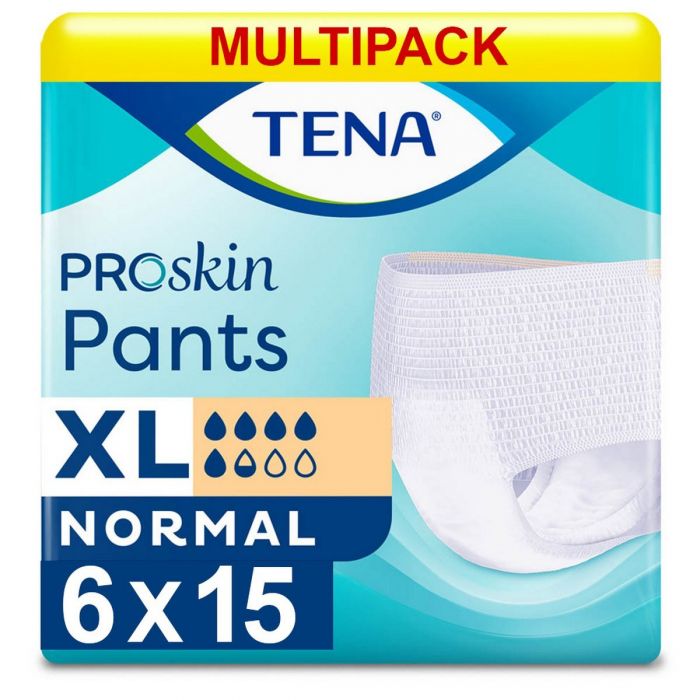 Multipack 6x TENA Pants Normal XL (900ml) 15 Pack