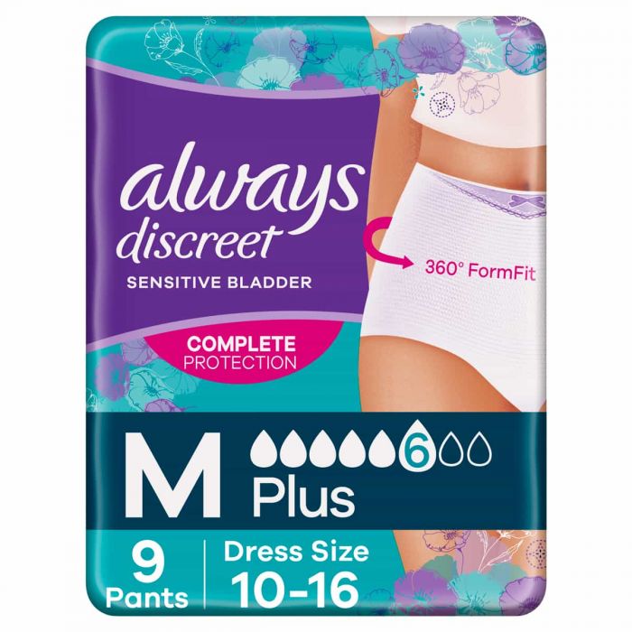 Always Discreet Pants Plus Medium - 9 Pack - pack 1