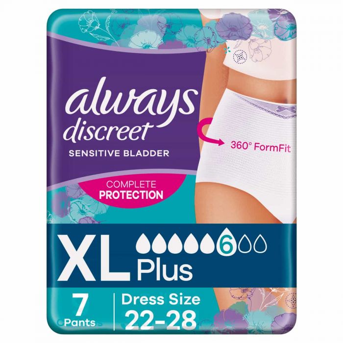 Always Discreet Pants Plus X Large - 7 Pack - pack 1