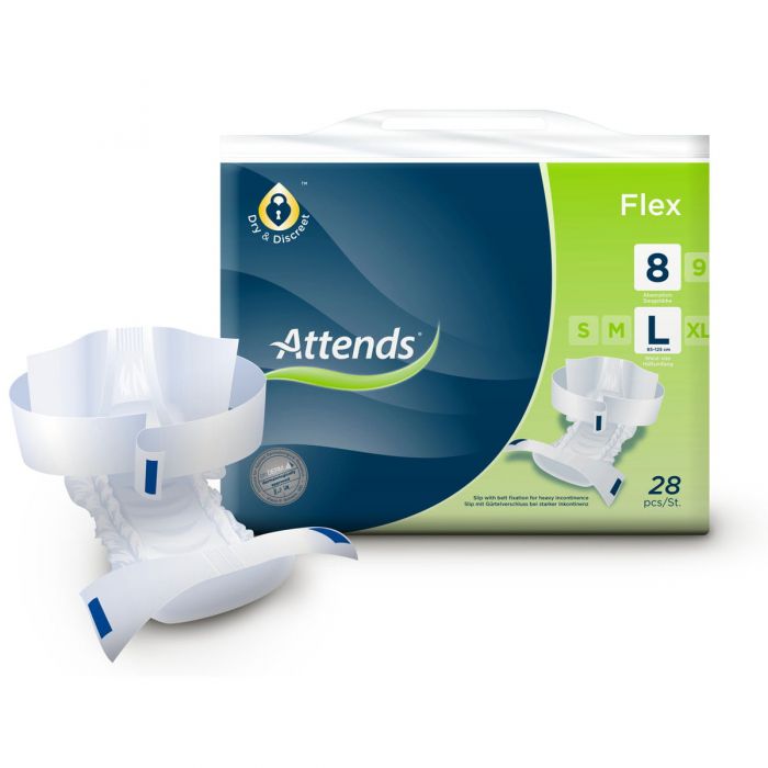 Attends Flex 8 Large (2039ml) 28 Pack