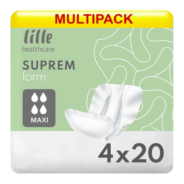 Multipack 4x Lille Healthcare Suprem Form Maxi (2920ml) 20 Pack