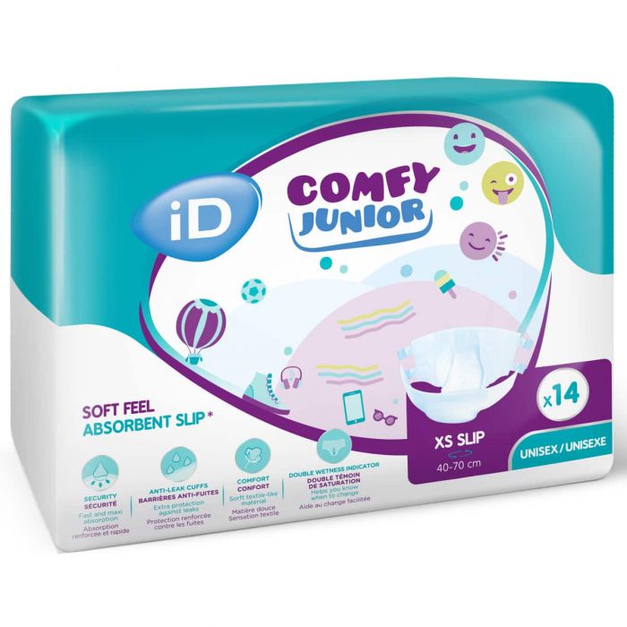 iD Comfy Junior Slip X Small - 14 Pack - Pack