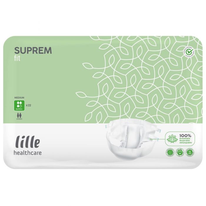 Lille Healthcare Suprem Fit Super+ Medium (2980ml) 22 Pack - pack