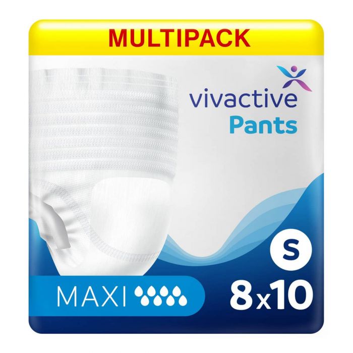 Multipack 8x Vivactive Pants Maxi Small (1900ml) 10 Pack