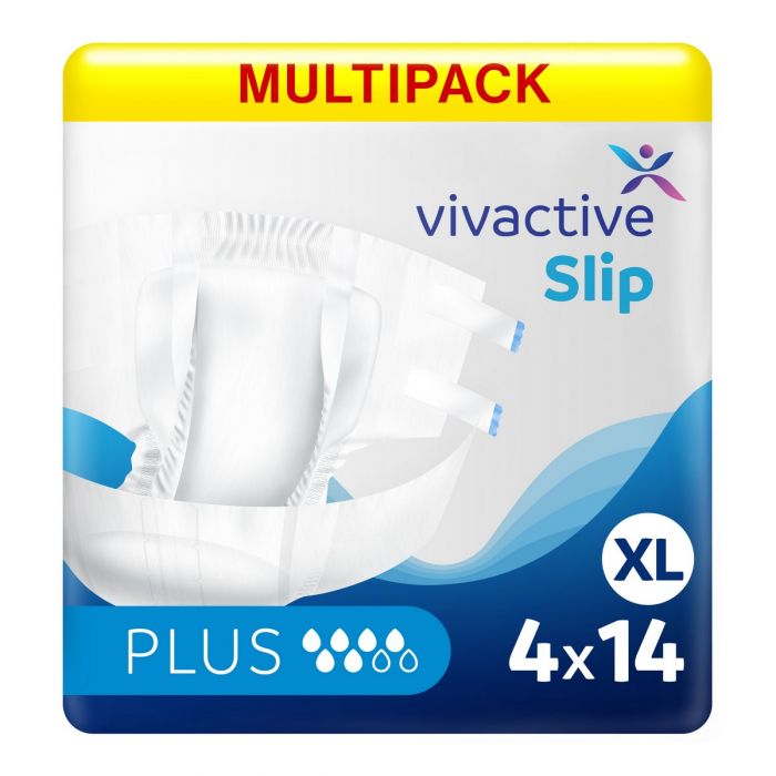 Multipack 4x Vivactive Slip Plus XL (3200ml) 14 Pack