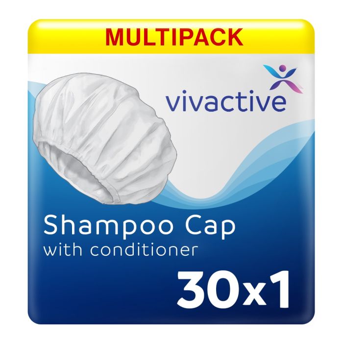 Multipack 30x Vivactive Shampoo Cap With Conditioner - mobile