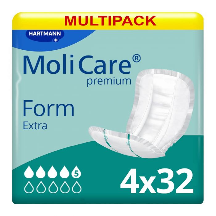 Multipack 4x MoliCare Premium Form Extra (1626ml) 32 Pack