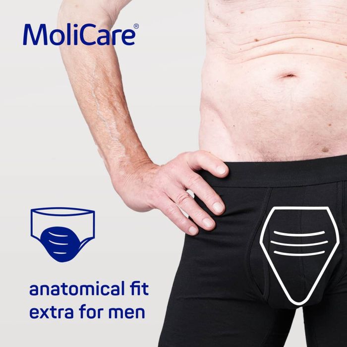 Multipack 12x MoliCare Premium Men Pouch (330ml) 14 Pack - anatomical fit