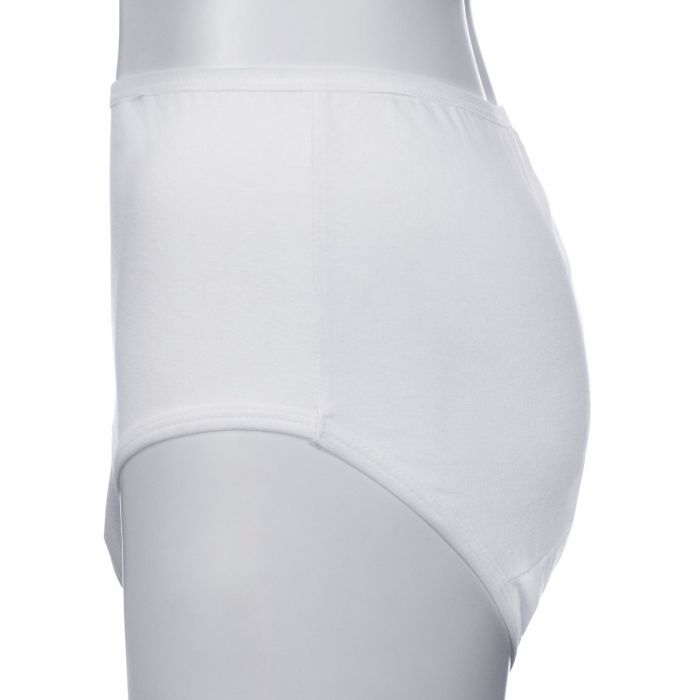 Women&apos;s High Waisted Brief White (280ml) X Large - Side