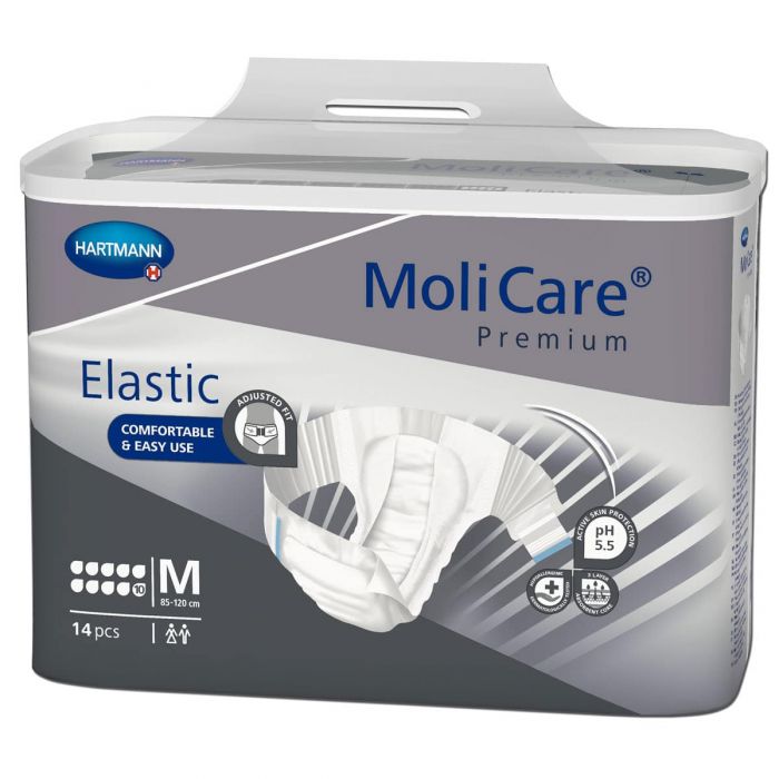 MoliCare Premium Elastic Maxi Plus Medium (3699ml) 14 Pack - pack 2