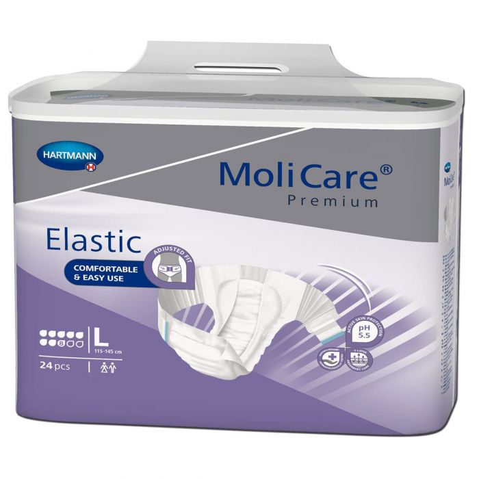 MoliCare Premium Elastic Super Plus Large (3299ml) 24 Pack - pack 2