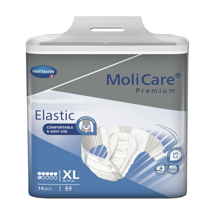 MoliCare Premium Elastic Extra Plus X Large (2899ml) 14 Pack - pack 1