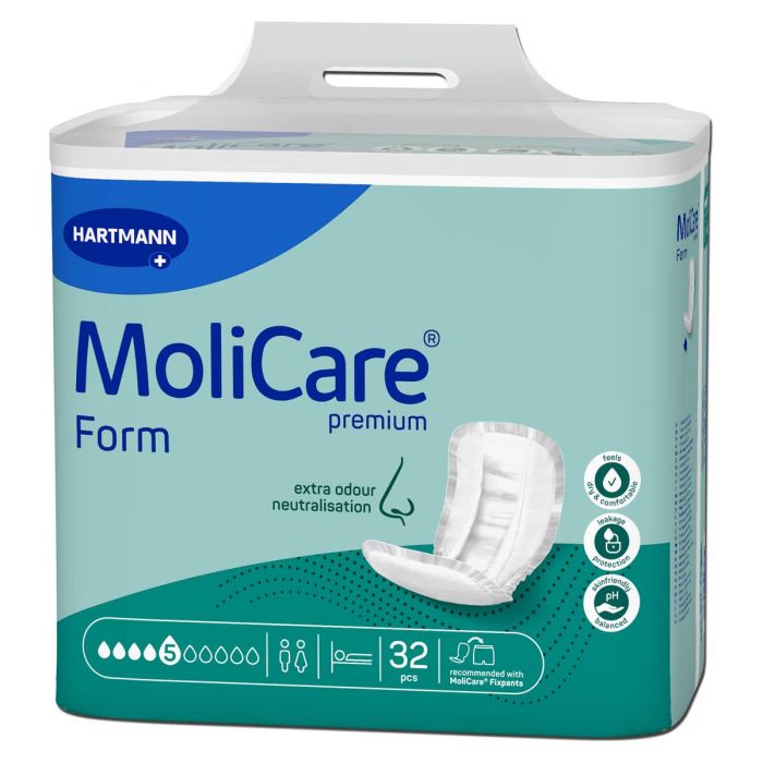Multipack 4x MoliCare Premium Form Extra (1626ml) 32 Pack