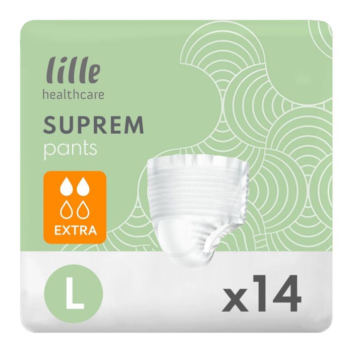 Lille Healthcare Suprem Pants Extra | Large (1430ml) 14 Pack - mobile