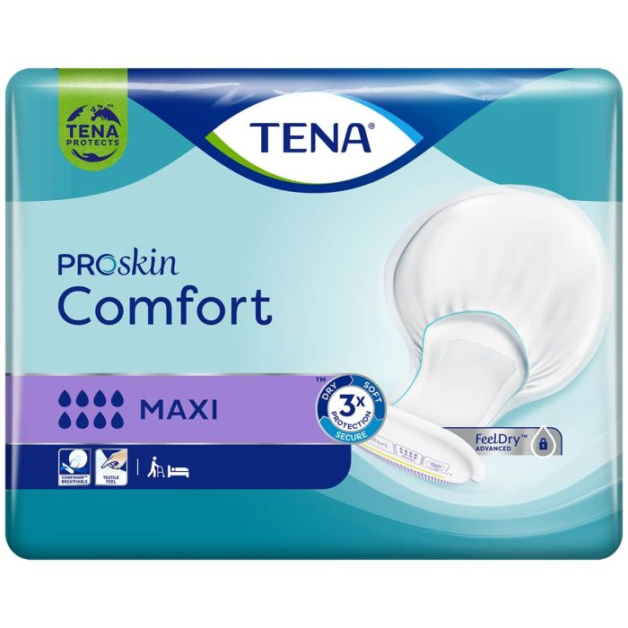 Multipack 2x TENA ProSkin Comfort Maxi (2900ml) 28 Pack - pack