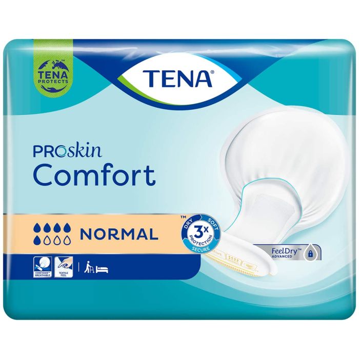 Multipack 3x TENA ProSkin Comfort Normal (1000ml) 42 Pack - pack