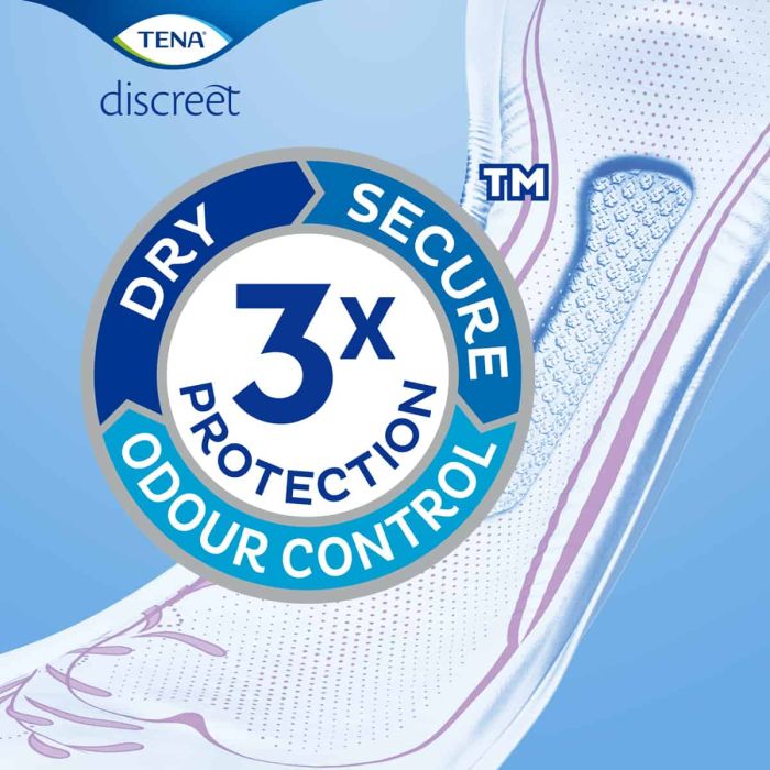 TENA Discreet Extra (500ml) 10 Pack