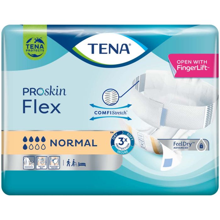 Multipack 3x TENA Flex Normal Medium (1100ml) 34 Pack